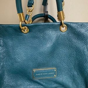 Marc by Marc Jacobs Leather Tote Hobo Satchel Bag